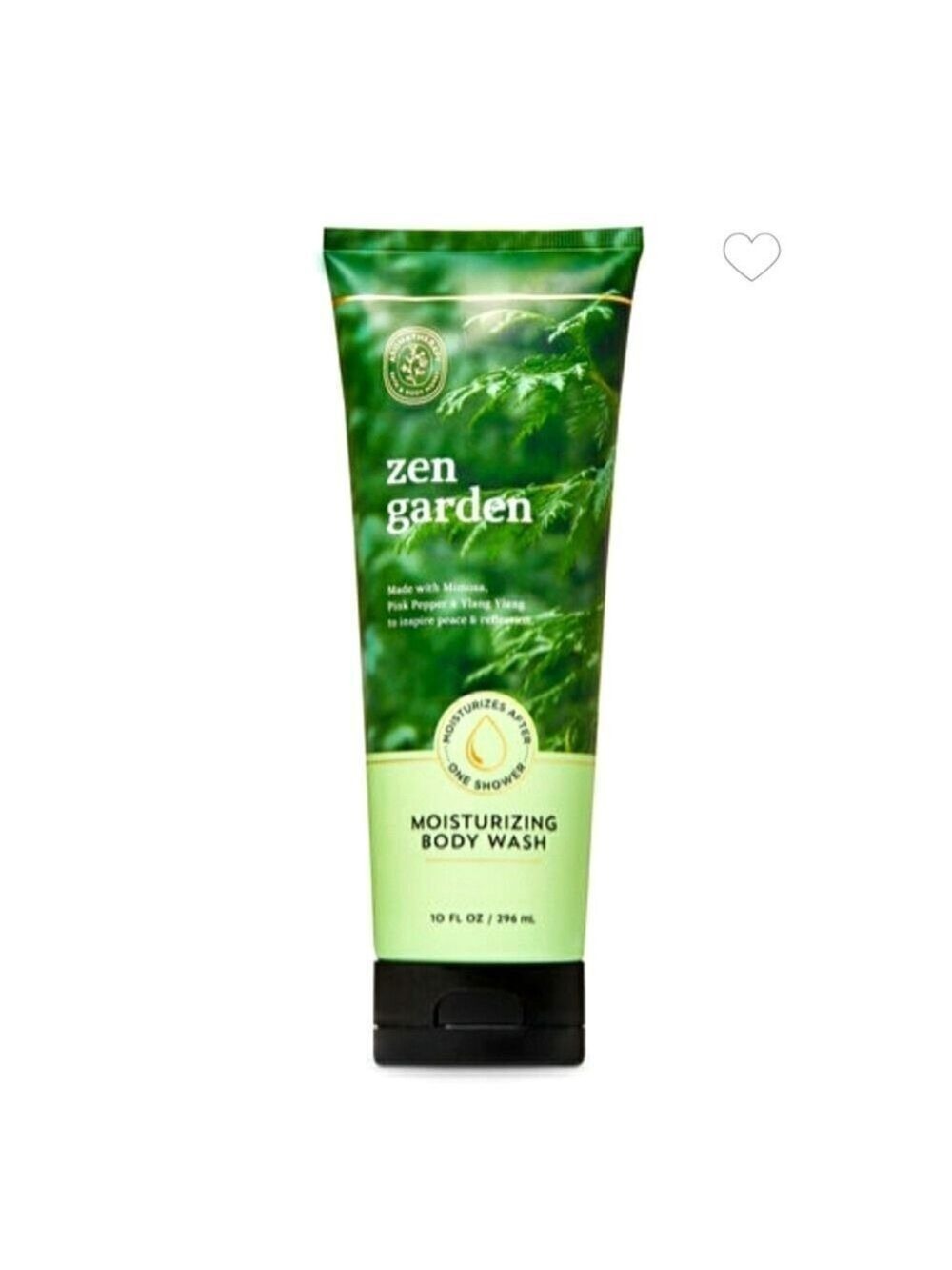 NEW ZEN GARDEN MOISTURIZING BODY WASH AROMATHERAPY BY BATH & BODY WORKS